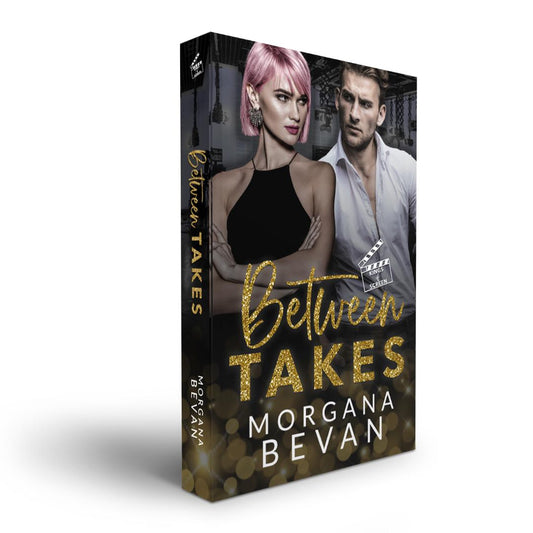 Signed Paperback Between Takes by Morgana Bevan