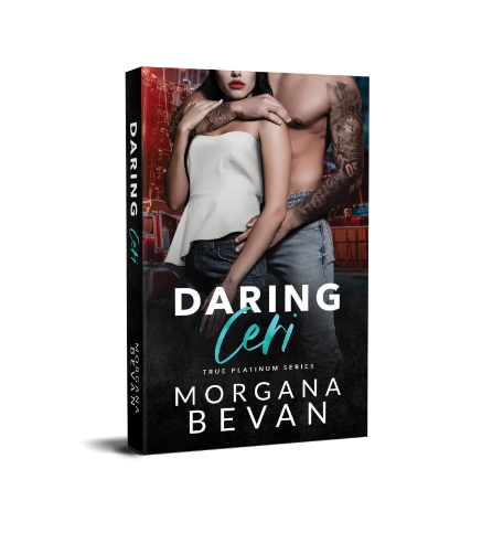 Signed Paperback Daring Ceri: A Second Chance Rock Star Romance by Morgana Bevan