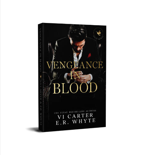 (Pre-Order) Signed Paperback - Vengeance in Blood: Dark Mafia Romance by Vi Carter